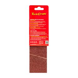 TORK CRAFT Sanding Belt 64 X 406mm 100grit 2/pack