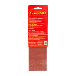 TORK CRAFT Sanding Belt 75 X 457mm 400grit 2/pack