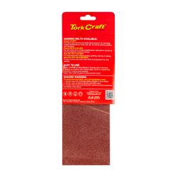 TORK CRAFT Sanding Belt 100 X 530mm 120grit 2/pack