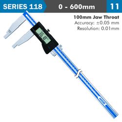 ACCUD Dig. Caliper 600mm 0.05mm Acc. S/stell 0.01mm Res.