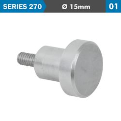 ACCUD Flat Steel Contact Point 15mm Od 10mm For Ind