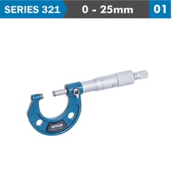 ACCUD Outside Micrometer 25mm 0.004mm Acc. 0.01mm Grad.