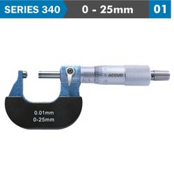 ACCUD Spherical Anvil Tube Micrometer, A Type