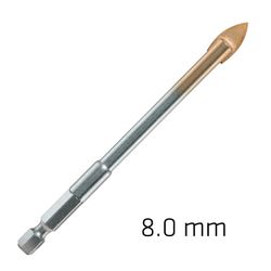 ALPEN Glass And Tile Drill Bit 8mm