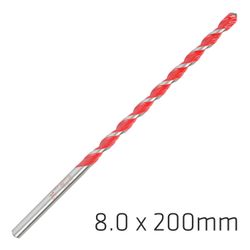 ALPEN Profi Multicut Drill Bit 8 X 200mm