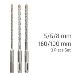ALPEN Sds Plus F4 5 6 8 X160mm 3 Pce Set