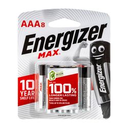 ENERGIZER Max: Aaa - 8 Pack