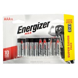 ENERGIZER Max Aaa-16 Pack (175x120mm Pack)
