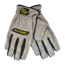 TORK CRAFT Mechanics Glove Small Synthetic Leather Palm Spandex Back