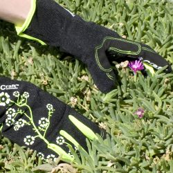 TORK CRAFT Ladies Slim Fit X-small Garden Gloves Black