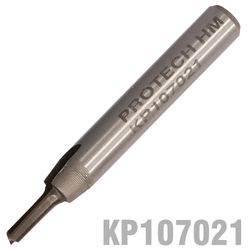 Straight Bit 1/8\' (3.2mm) X 1/2\' Cut Solid Carbide 2 Flute 1/4\'shank