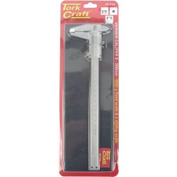 TORK CRAFT Vernier 200mm Carbon Steel 0.02mm Acc. Metric
