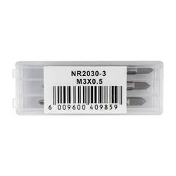 TORK CRAFT Taps Carb.steel 3x0.5mm 3/pk