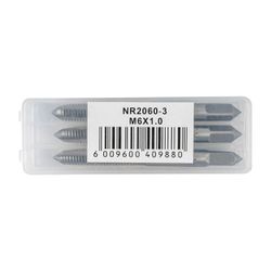TORK CRAFT Taps Carb.steel 6x1.0mm 3/pack