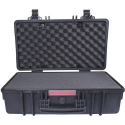 TORK CRAFT Hard Case 565x355x220mm Od With Foam Black Water & Dust Proof (512717)