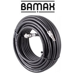 BAMAX Rubber Air Hose 8mmx20m W.quick Coupler Bx15813r20