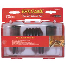 TORK CRAFT Mini Rotarty Cut-off Wheel Set 72 Pce