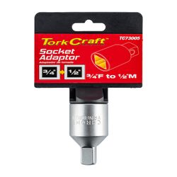 TORK CRAFT Socket Adaptor 3/4\'f X 1/2\'m