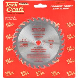TORK CRAFT Blade Tct 130 X 30t 16/13 General Purpose Combination Wood
