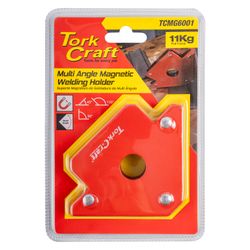 TORK CRAFT Magnetic Welding Holder 11.4kg P/force 45-90-135 Deg Multi Angle