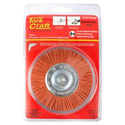 TORK CRAFT Nylon Wheel Brush 100 X 6mm Tcw