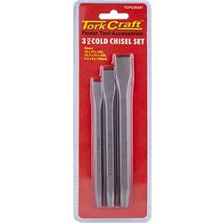 TORK CRAFT  TORK CRAFT Cold Chisel 3pc