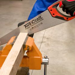 TORK CRAFT Hand Saw 450mm 7tpi 0.9mm Temp. Blade Abs Handle