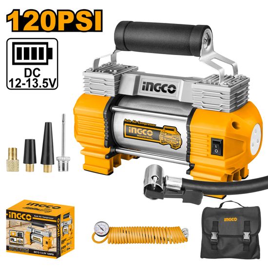 INGCO Auto Air Comp 12v 120psi