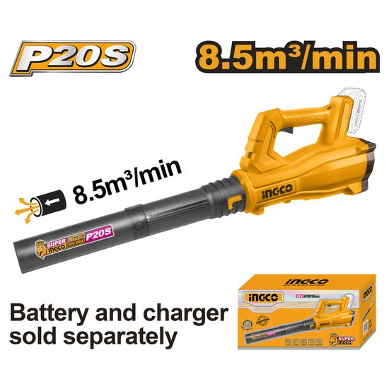 INGCO 20v Ps+ C/l Aspirator Blower