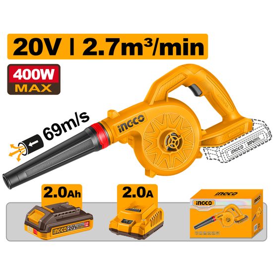 20v Ps+c/l Blower 2.7qbm/min Kit