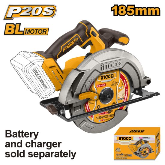 20v Ps+ C/l Circular Saw 185mm
