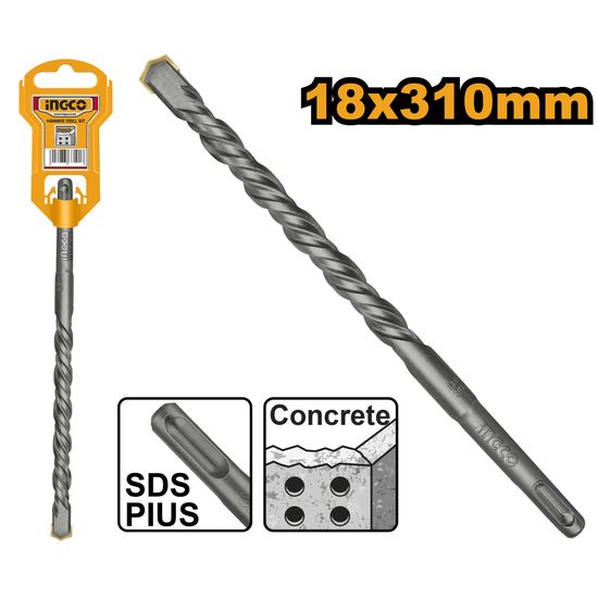 INGCO Drill Bit Sds Plus Hammer 18x310mm