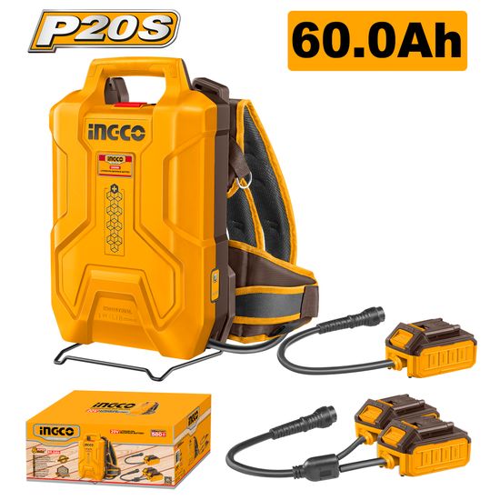 20v Ps+ Cordless Backpack Battery 60.0ah