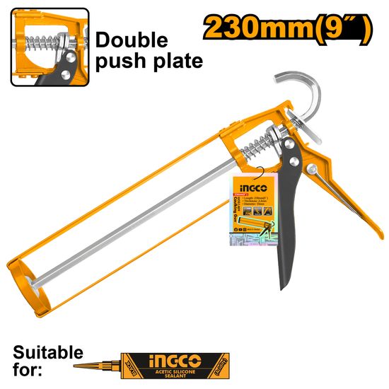 INGCO Caulking Gun Skeleton 232mm