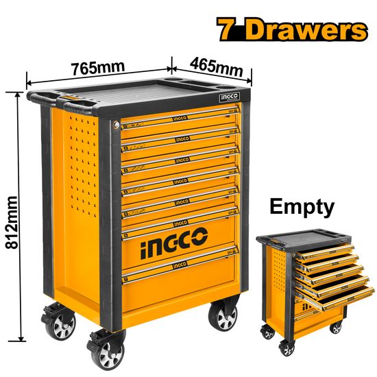 INGCO Roller Cabinet 7 Draw 765x465x976