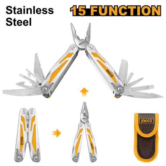 INGCO Multi Foldable Tool 15 Funct