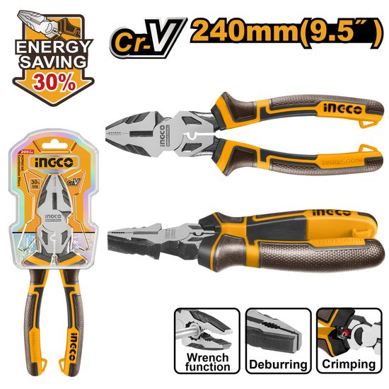 INGCO Plier Comb 240mm Hl Cr-v