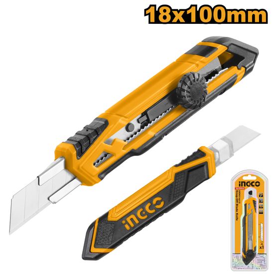 INGCO Knife 158mm S/off 18mm Rnd