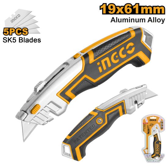 INGCO Knife Utility 5bl Sk5