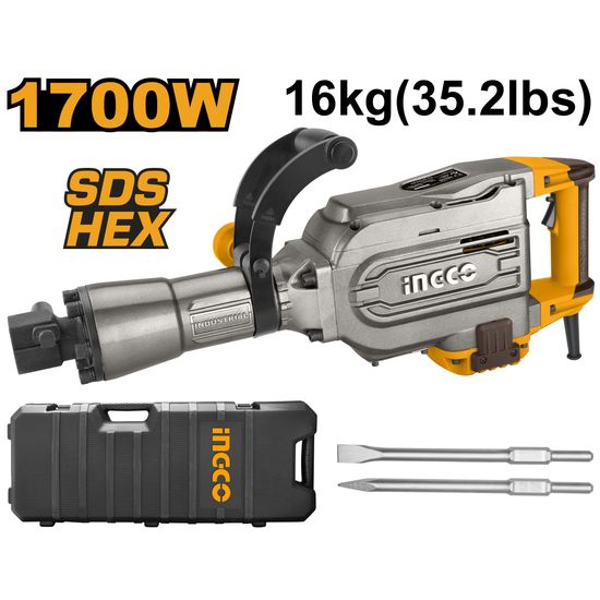 INGCO Breaker Demolition 1700w 45j