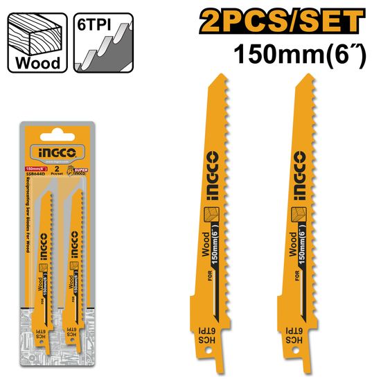 INGCO Blade Recip 10tpi 2pc