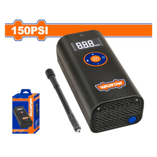 WADFOW 8v C/l Auto Air Compressor 150psi+cable Usb Type-c