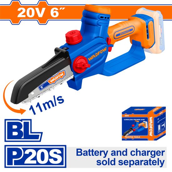 20v Ps+ C/l Saw Pruner 15cm Incl Ass No B/c