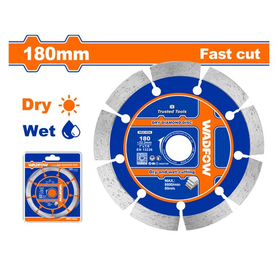 WADFOW Disc Diamond F/cut W/d 180mm