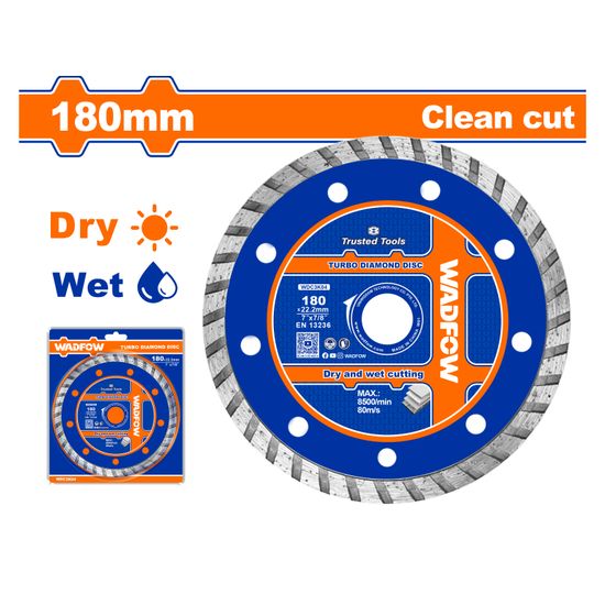 WADFOW Disc Diamond Turbo W/d 180mm
