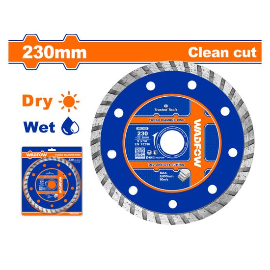 WADFOW Disc Diamond Turbo W/d 230mm