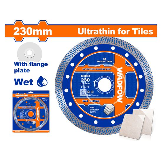 WADFOW Disc Diamond U/thin Wet 230mm