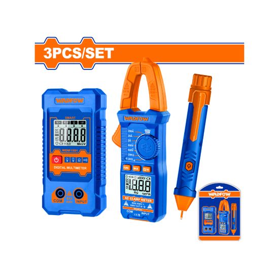 WADFOW Test Kit Elec Ac/dc 200a Rms 2000 + Bat 3pcs