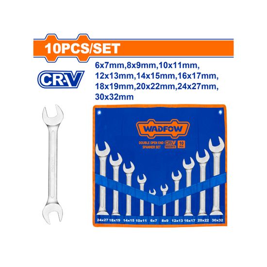 WADFOW Spanner Doe Set 6-32mm 10pcs