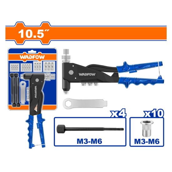 WADFOW Riveter Nut Gun Set 266mm